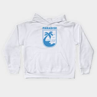 Paradise Badge Kids Hoodie